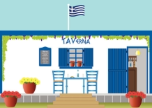 Εικόνα κοντινής ταβέρνας με σύνδεσμο στη σελίδα