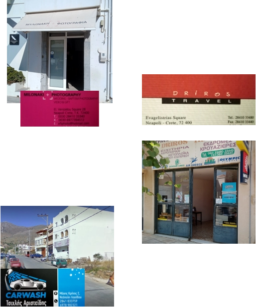 selection of services in Neapoli