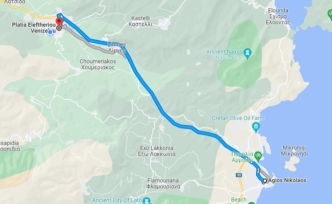 Agios Nikolaos Map Link