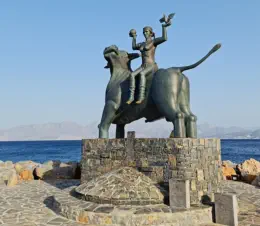 Europa Statue - Agios Nikolaos