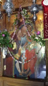 Icon at Vigli Church